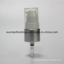 20/410 Aluminum Cream Pump with PP Overcap